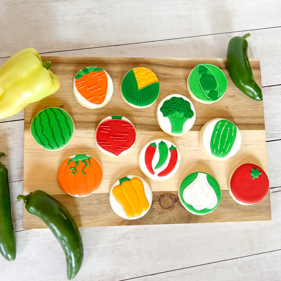 Summer Harvest Cookie Decorating Class + Cutters + Decorating Kit