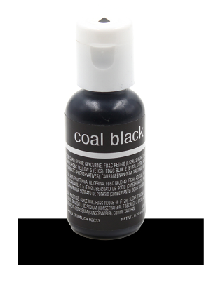 Chefmaster Coal Black Liqua-Gel Food Color