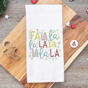 Fa La La La La Kitchen Towel