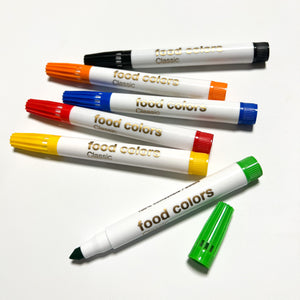Classic Color Edible Ink Markers by DripColor
